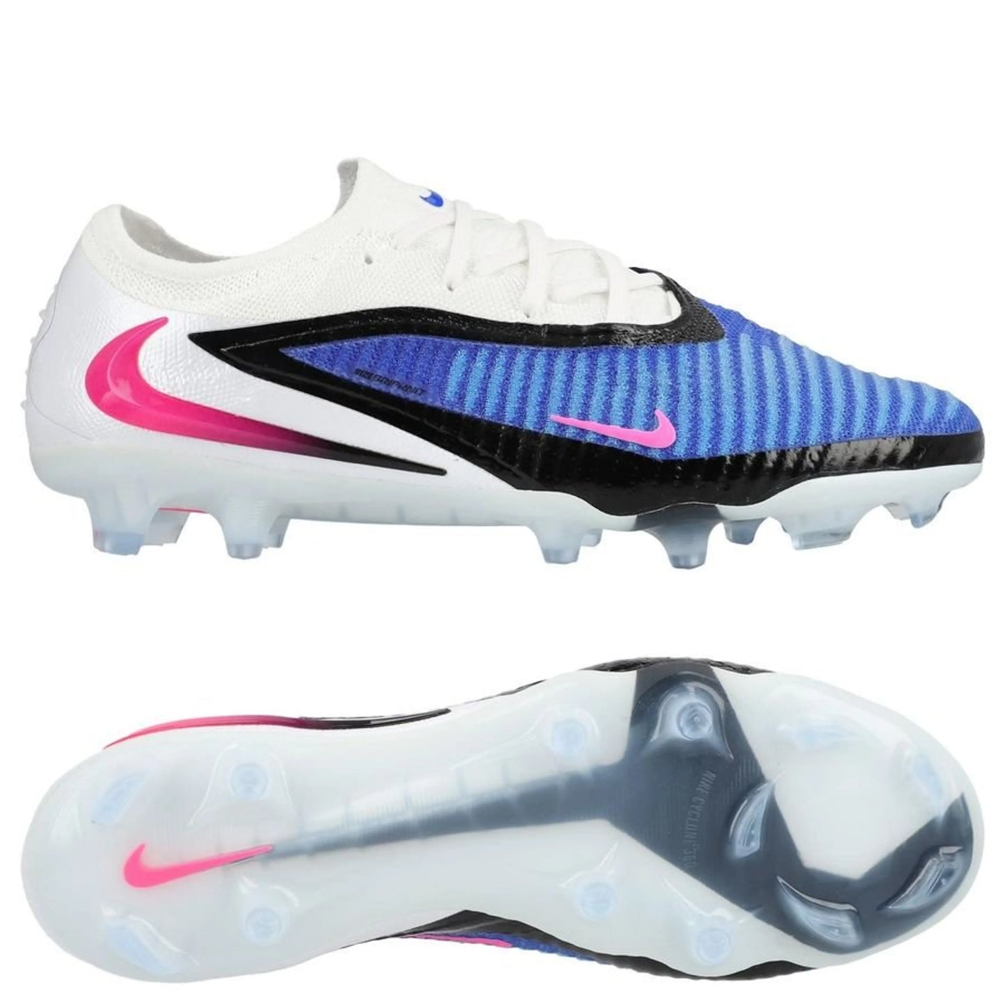 Nike Phantom 6 Elite Low Cut FG in Racer Blue / Pink Blast (Attack Pack)