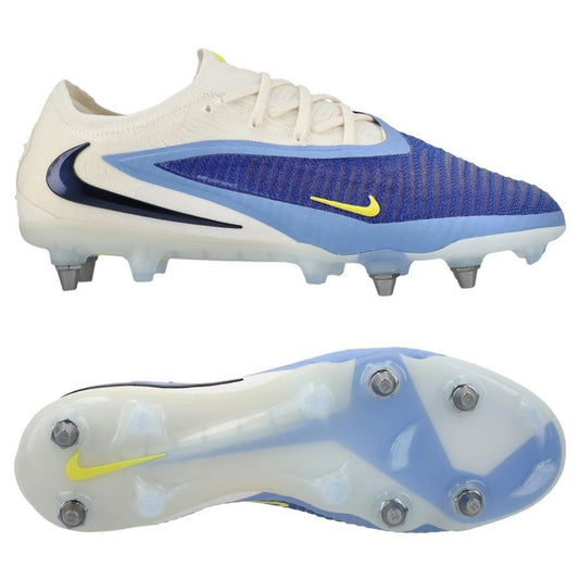 Nike Phantom 6 Elite Low Cut SG-PRO in blue and white from the exclusive Fear Nothing Pack