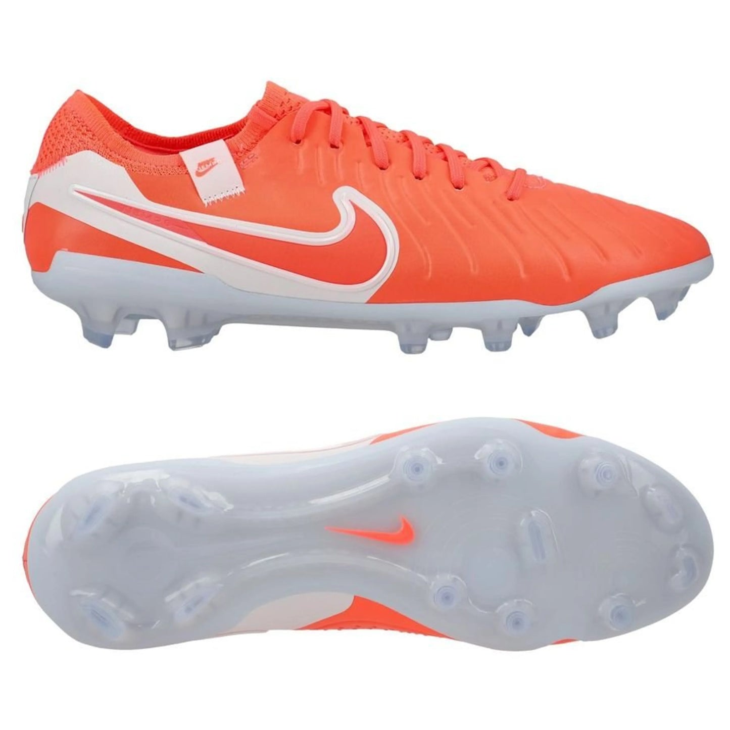 Nike Tiempo Legend 10 Elite FG "Mad Energy" Pack in a Red/White colorway