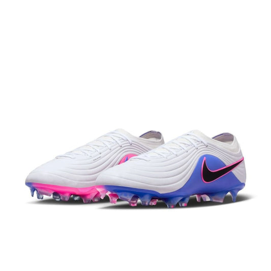 Nike Tiempo Maestro Elite FG Attack in a White/Black/Blue/Pink colorway