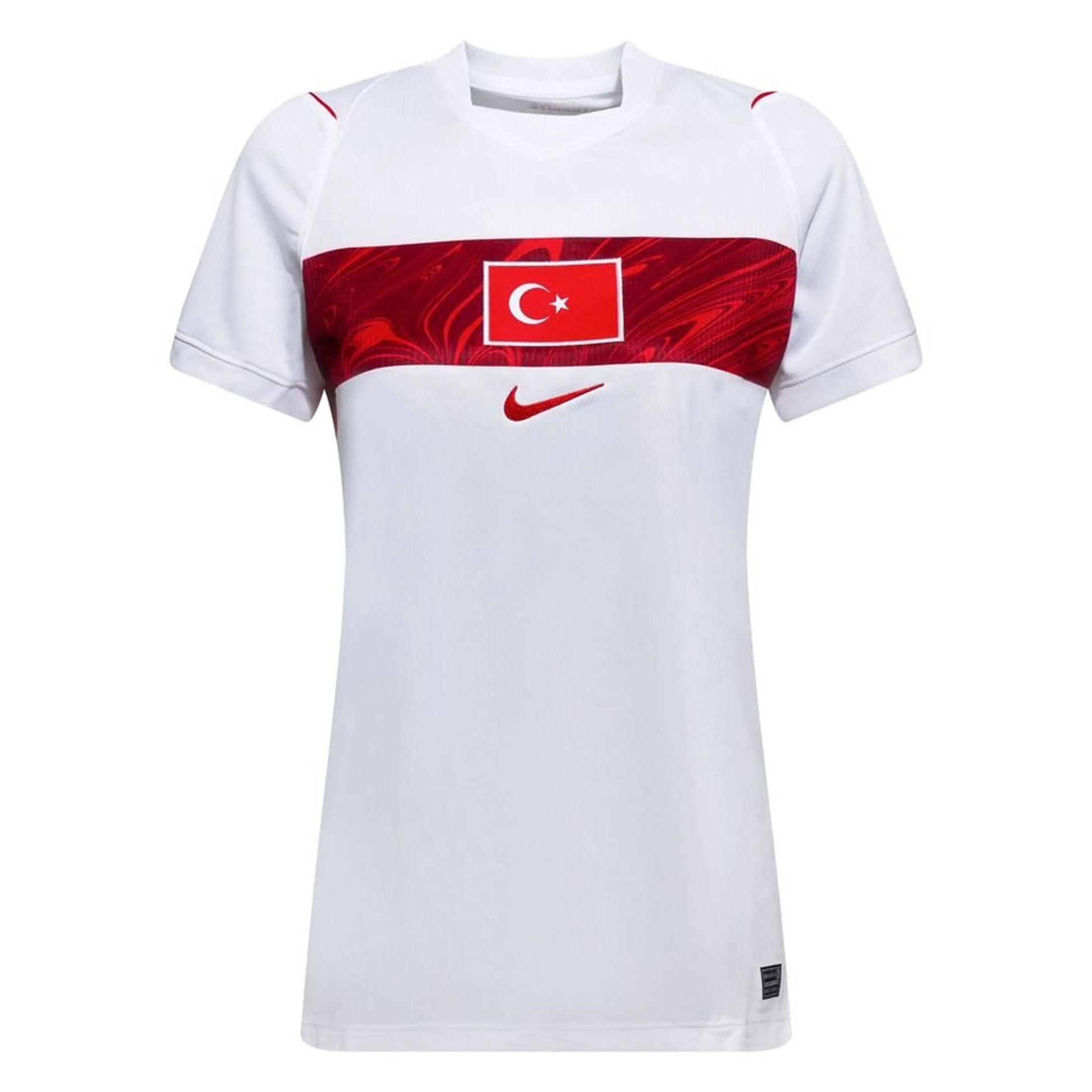Nike Turkey Women's Away Shirt World Cup 2026 - White/Red