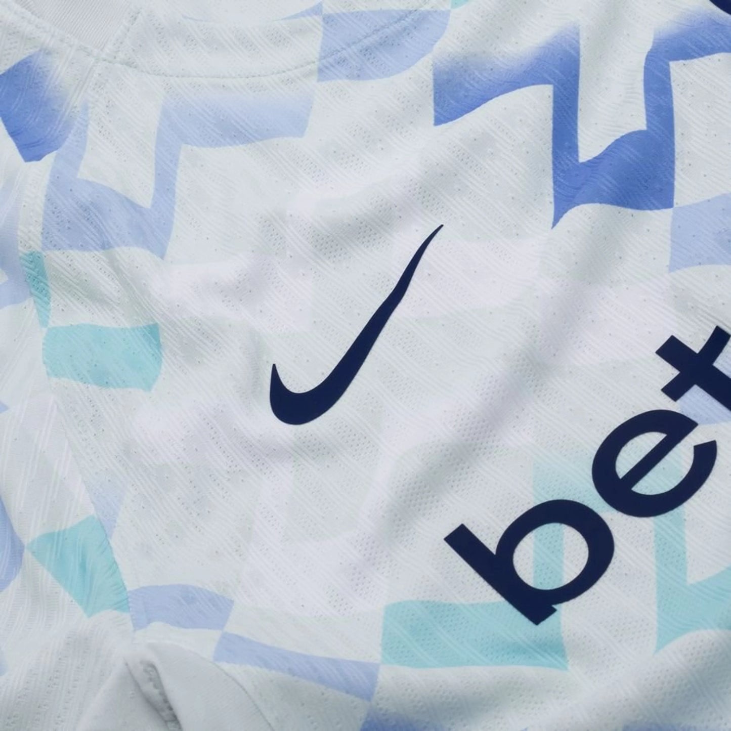 Nike logo view on the Inter Milan 2025/26 Away White Jersey