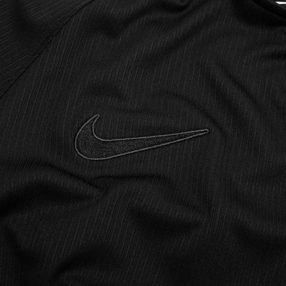 Nike logo view on the Norway 2026 World Cup Away Black Shirt