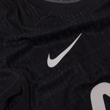 Nike logo view Tottenham Hotspur 2025/26 Away Black Jersey