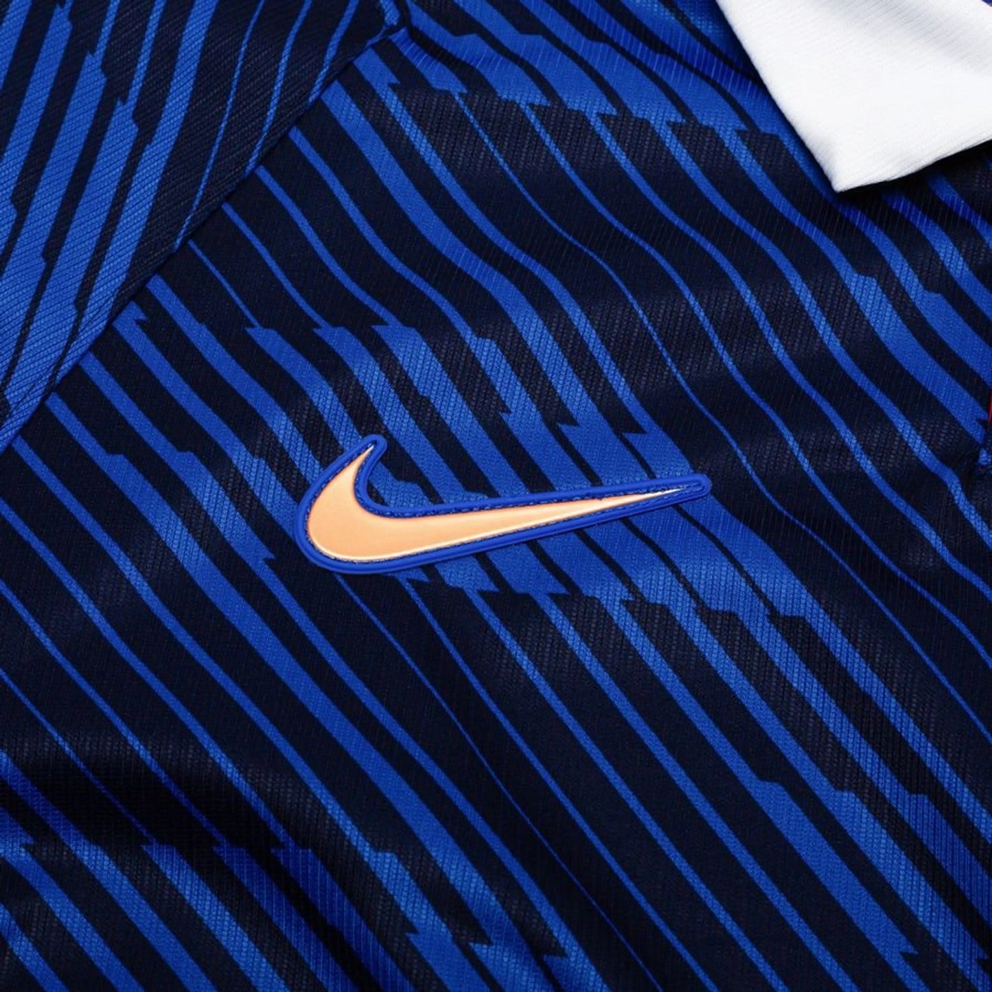Nike logo view on the France Women's Home Shirt World Cup 2026 - Blue