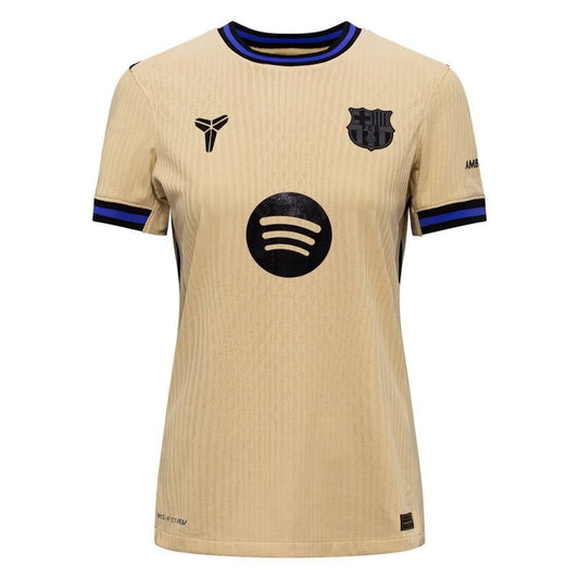 Nike x Kobe Bryant FC Barcelona Away Shirt 2025/26 Women - Gold/Black/Violet