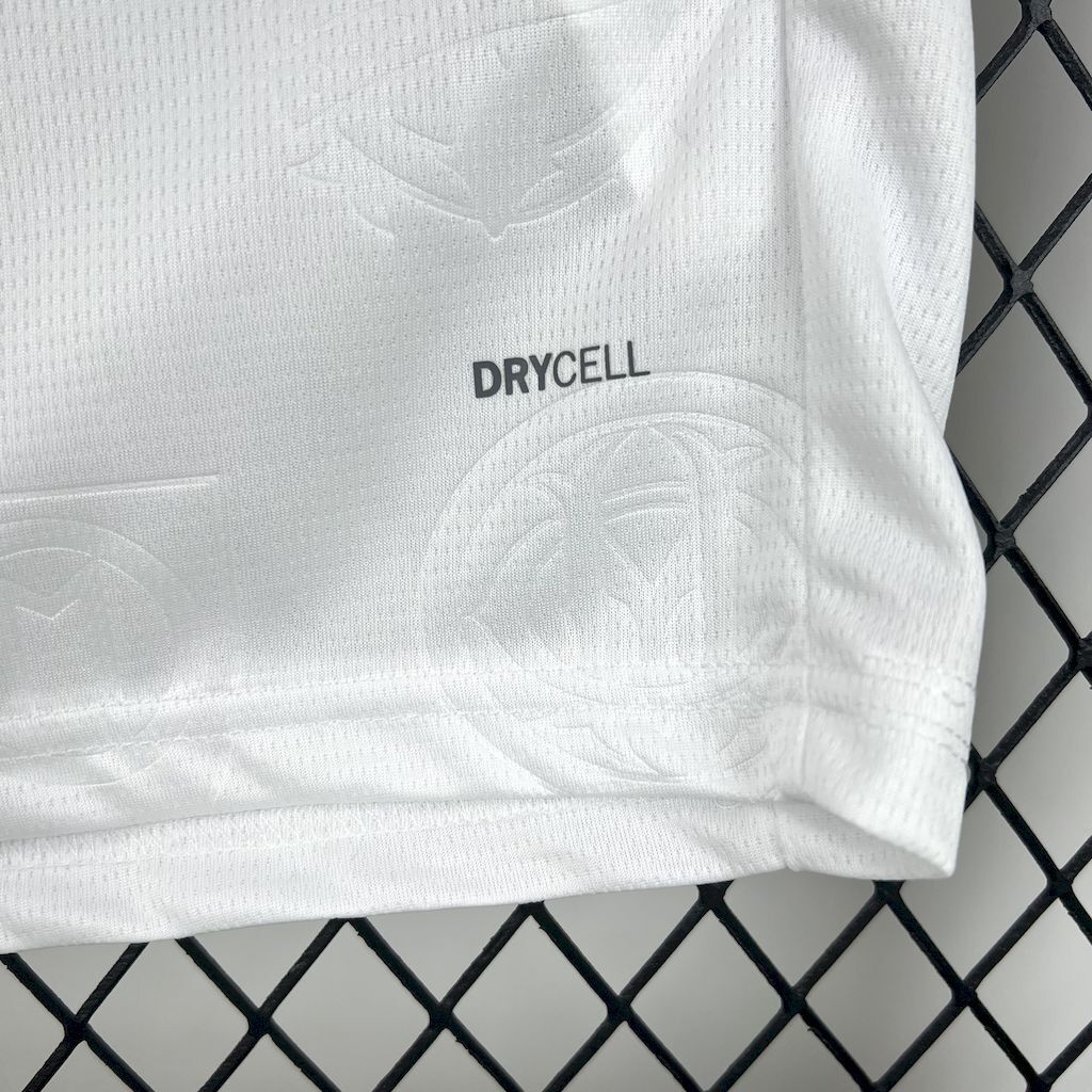 Olympique Marseille 25/26 Home white Jersey with 'DRYCELL' text.