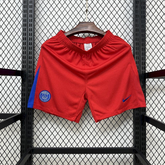 PSG 25/26 Third Red Shorts