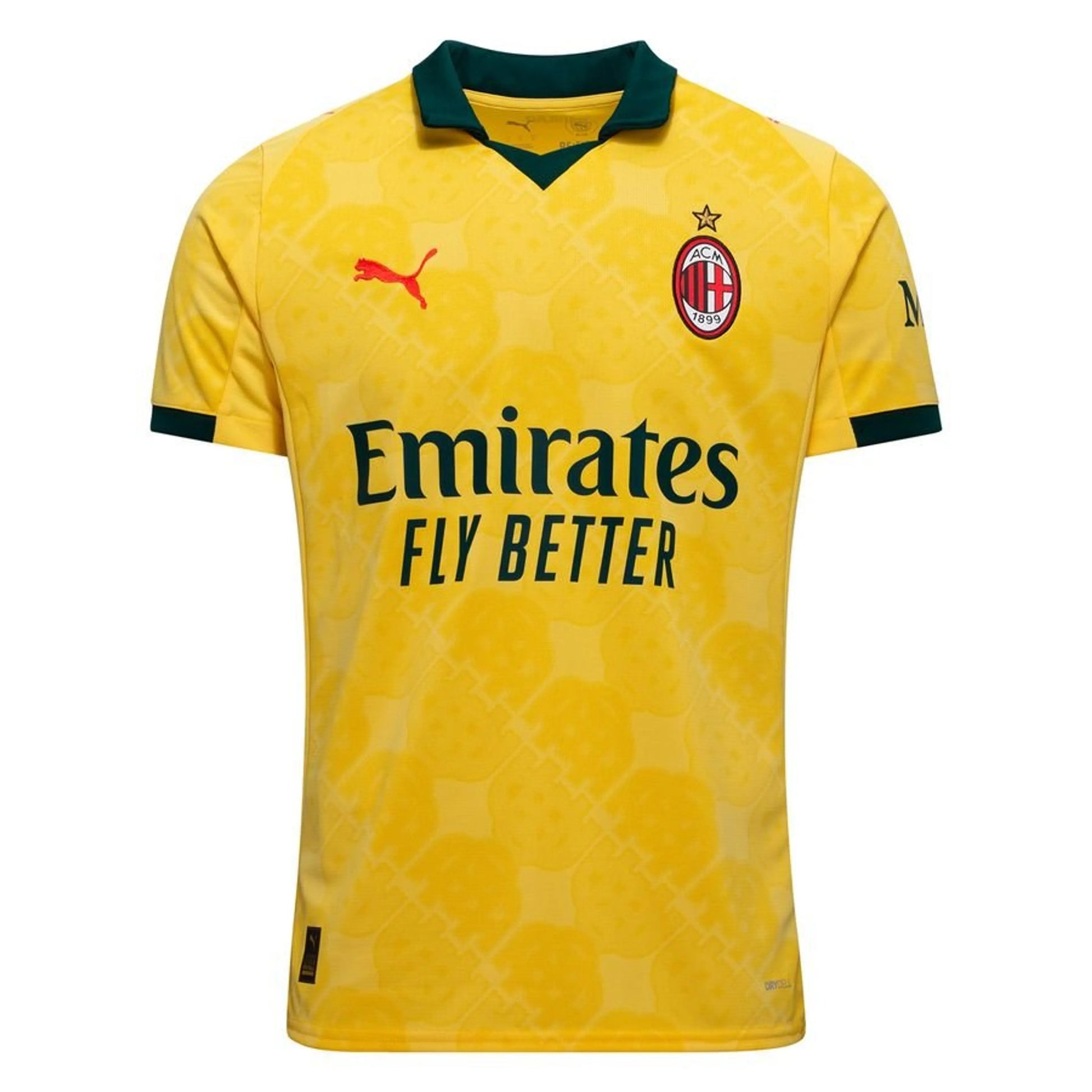 PUMA AC Milan 2025/26 Third Yellow Jersey