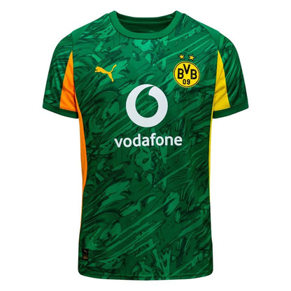 PUMA Borussia Dortmund 2025/26 Goalkeeper Shirt in Green and Black