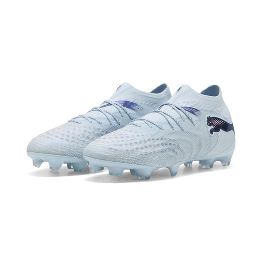 PUMA Future 9 Ultimate FG Dreamrush in a Blue/ White colorway