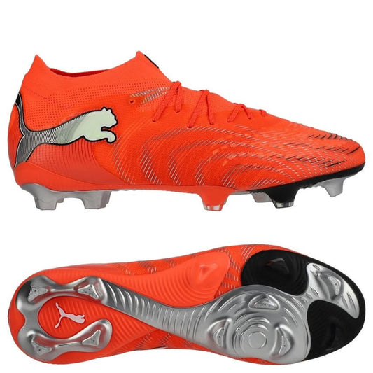 PUMA Future 9 Ultimate FG Unleashed in Red/White/Black colorway