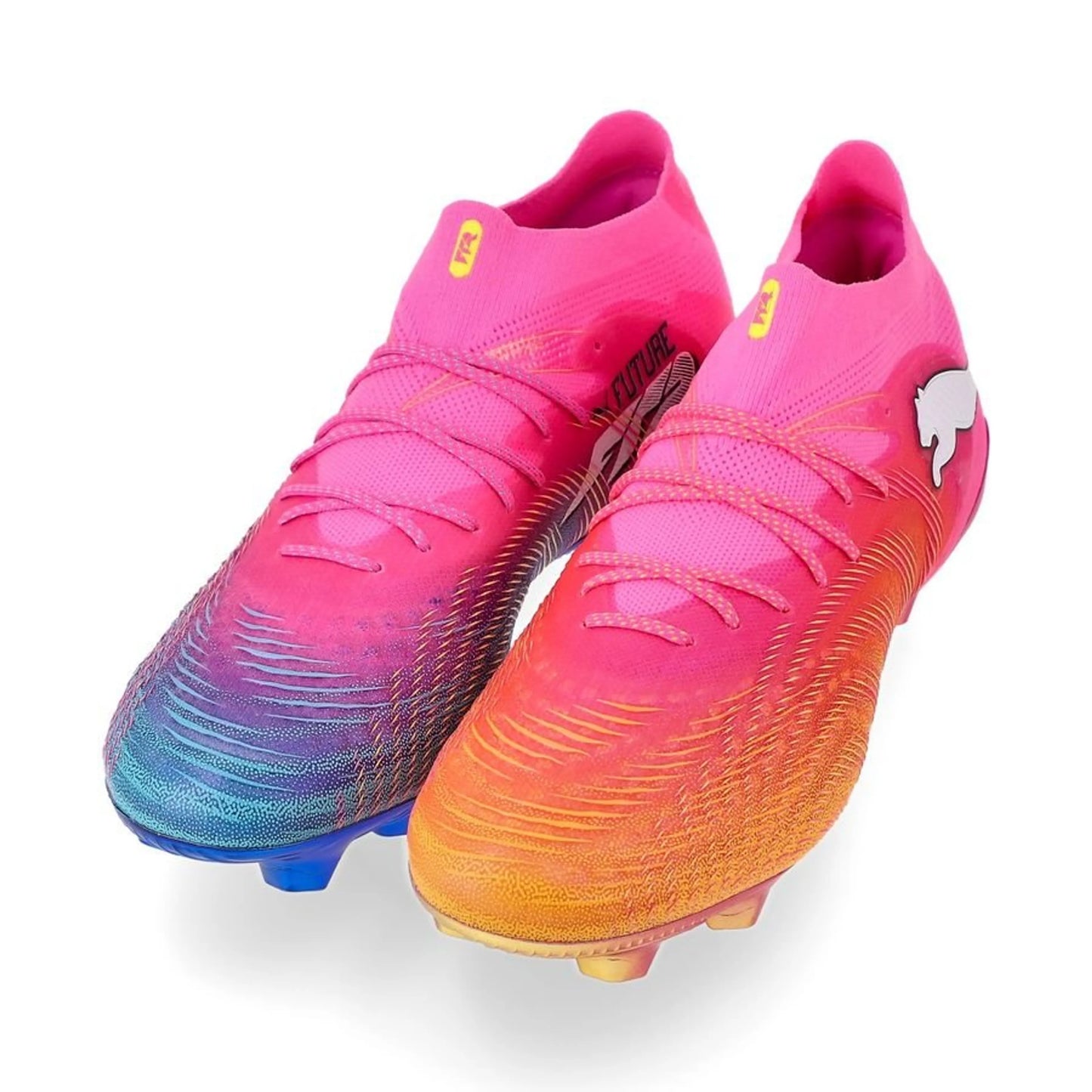 PUMA Future 9 Ultimate FG in Poison Pink / Sun Stream (Showtime Pack)