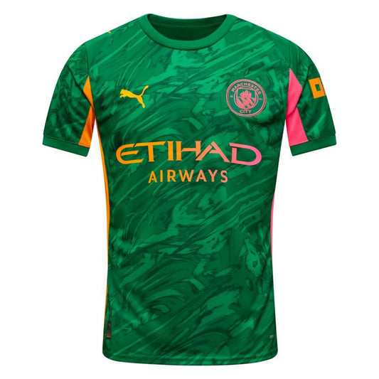 PUMA Manchester City 2025/26 Goalkeeper Shirt Green