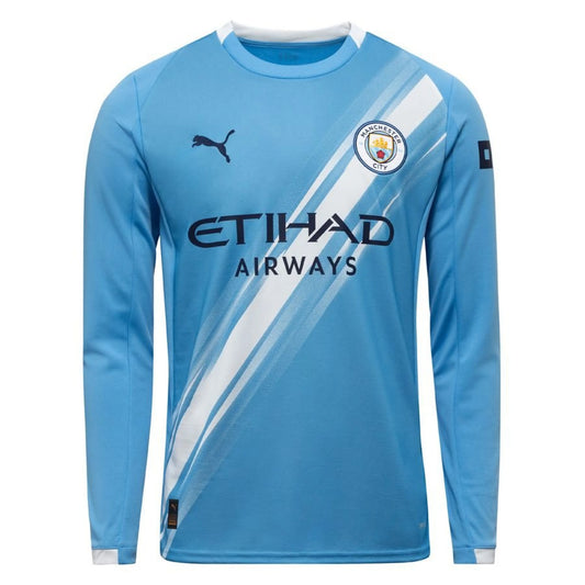 PUMA Manchester City 2025/26 Home Shirt Long Sleeves