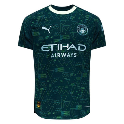 PUMA Manchester City x EAFC26 Fourth Jersey in Electric Blue and Black