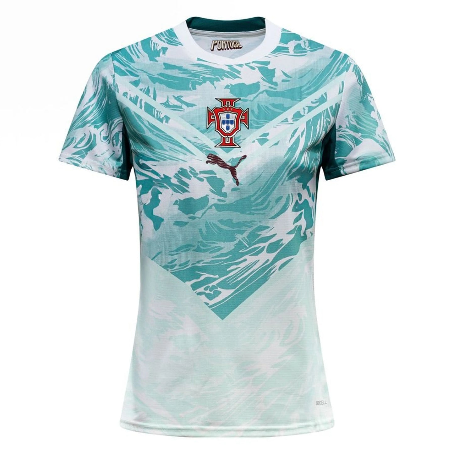 PUMA Portugal Women's Away Shirt World Cup 2026 - White/Green