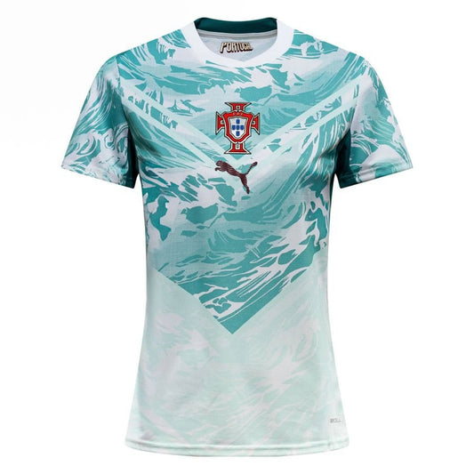 PUMA Portugal Women's Away Shirt World Cup 2026 - White/Green