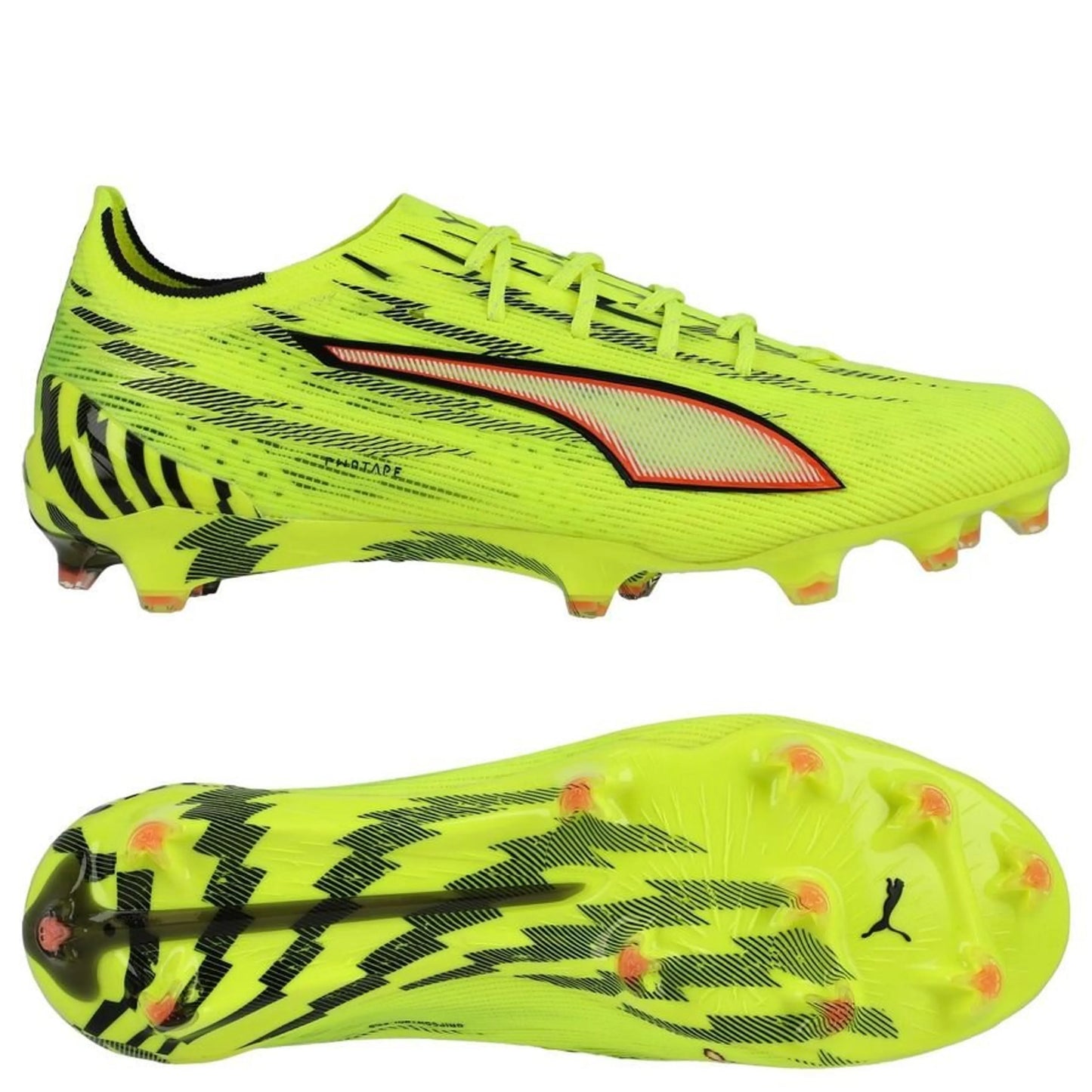 PUMA Ultra 6 Ultimate FG Unleashed in Yellow/Black/Red/Lime colorway