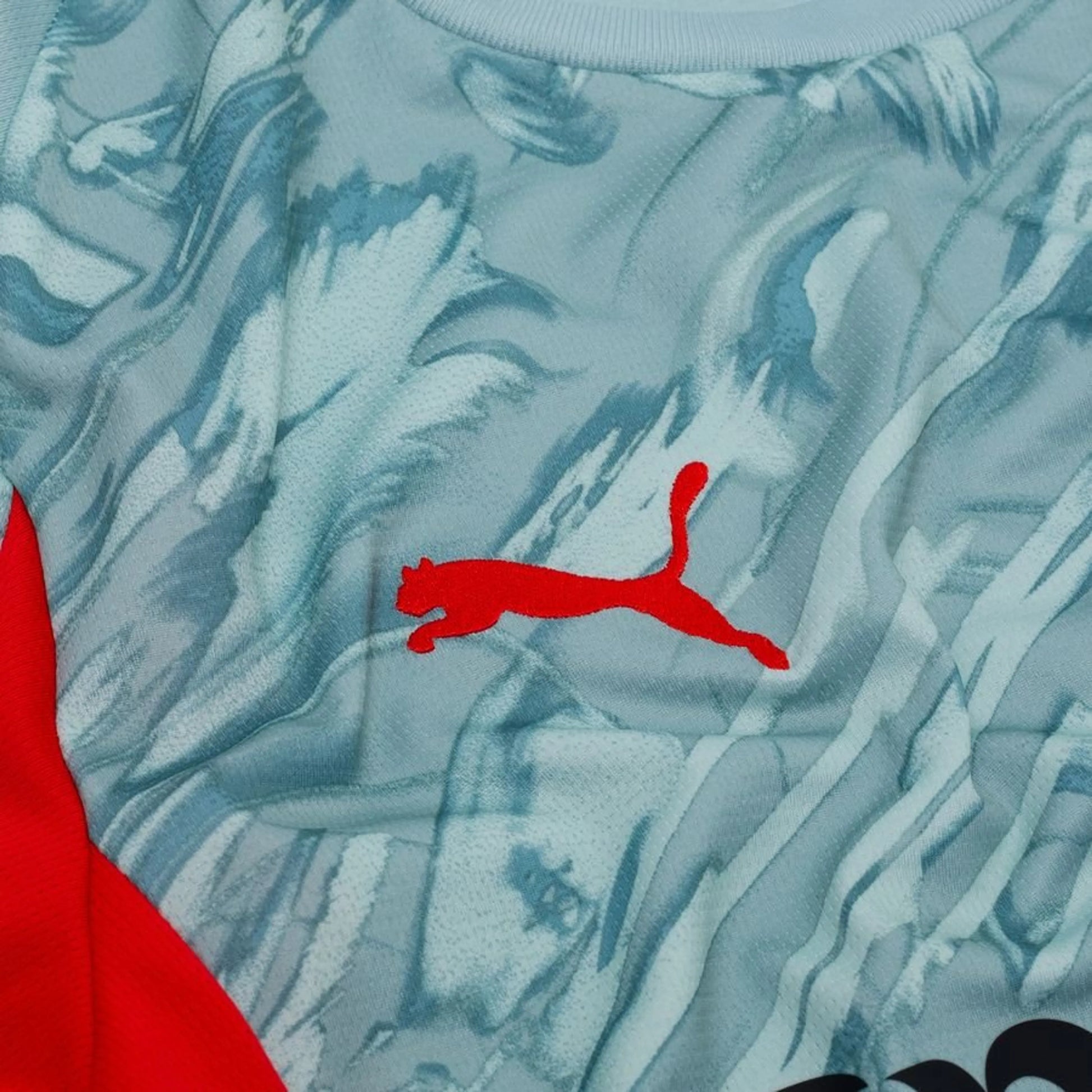 PUMA logo on the AC Milan 2025/26 Goalkeeper Jersey