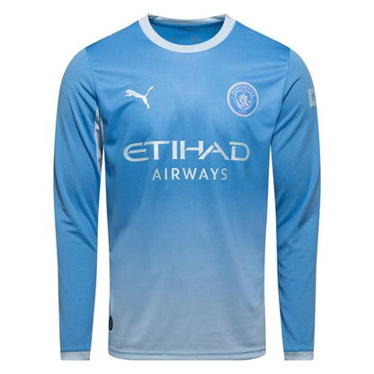 Puma Manchester City Home Long Sleeve Shirt 2026/27 - Blue