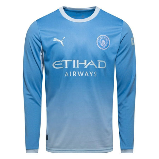 Puma Manchester City Home Long Sleeve Shirt 2026/27 - Blue