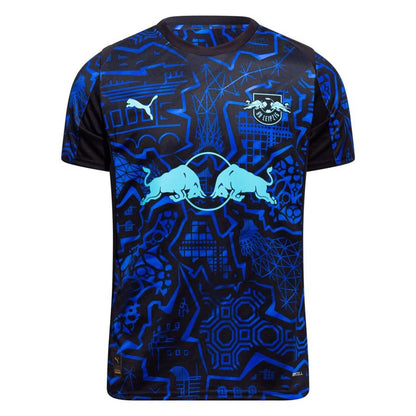 Puma RB Leipzig 2025/26 Black and Blue Playershirt SPECIAL EDITION