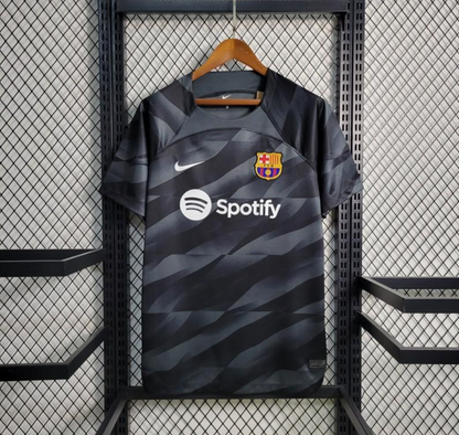 Barcelona 23/24 goalkeeper black shirt