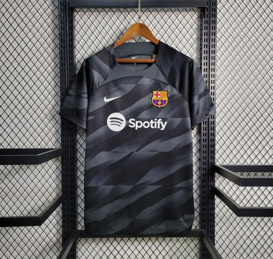 Barcelona 23/24 goalkeeper black shirt