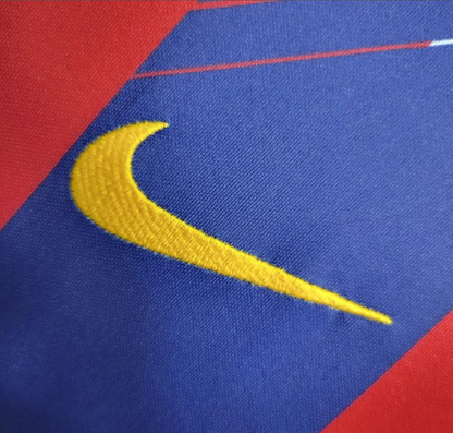Barcelona 23/24 pre-match white/blue/red shirt