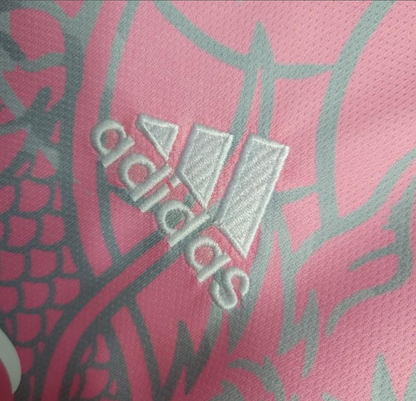 Real Madrid 23/24 pink dragon shirt