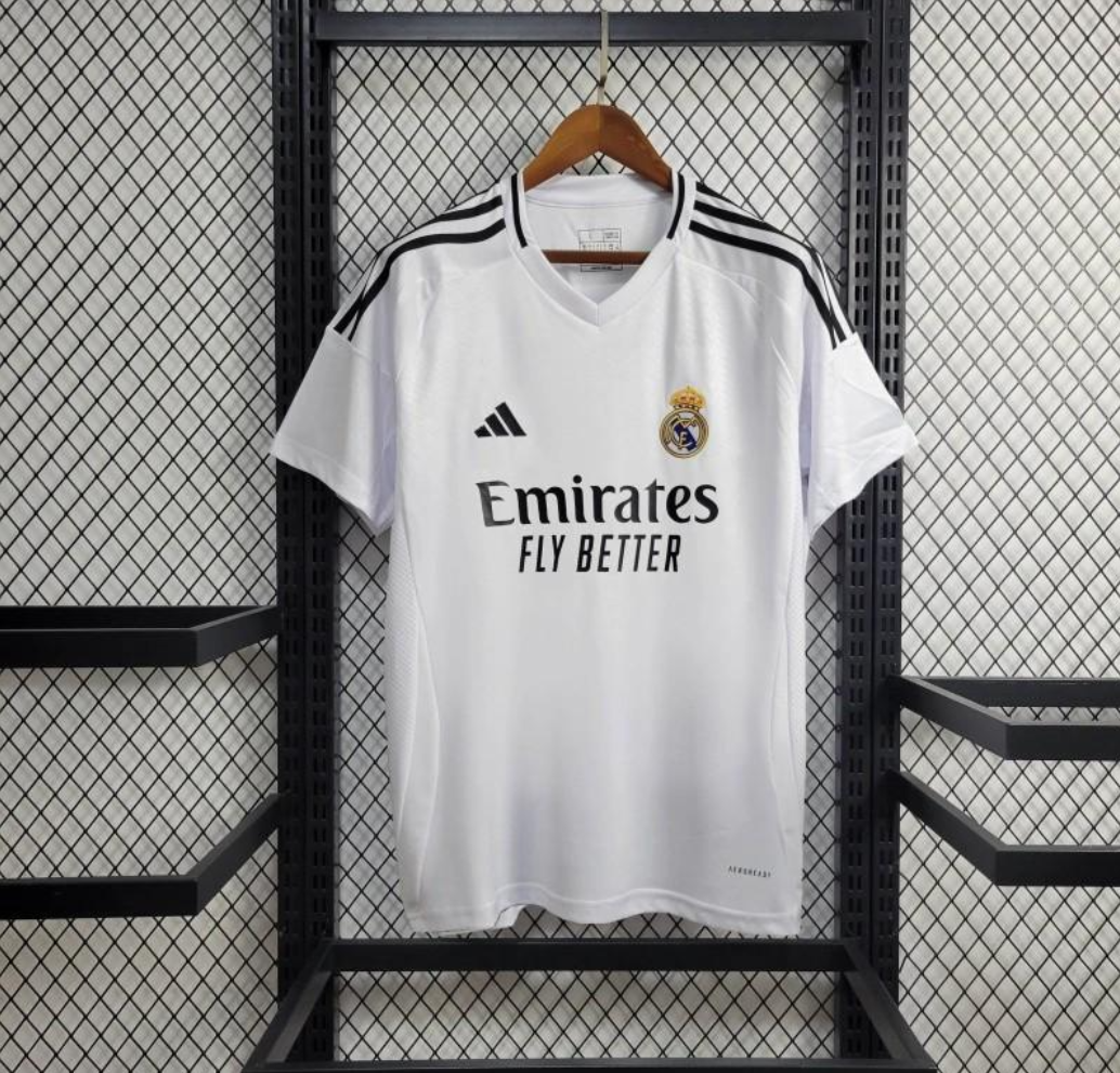 Real Madrid 24/25 home white shirt