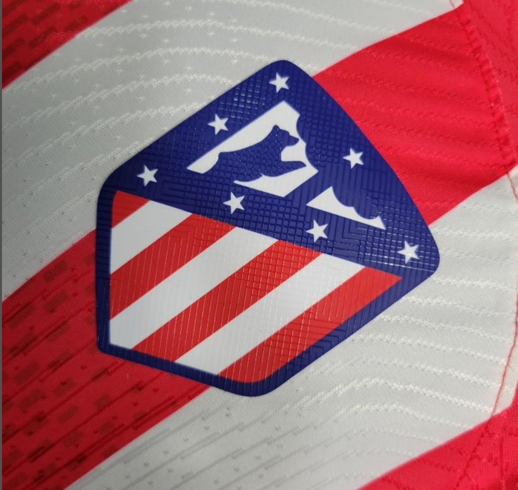 Atletico Madrid 23/24 home red/white shirt