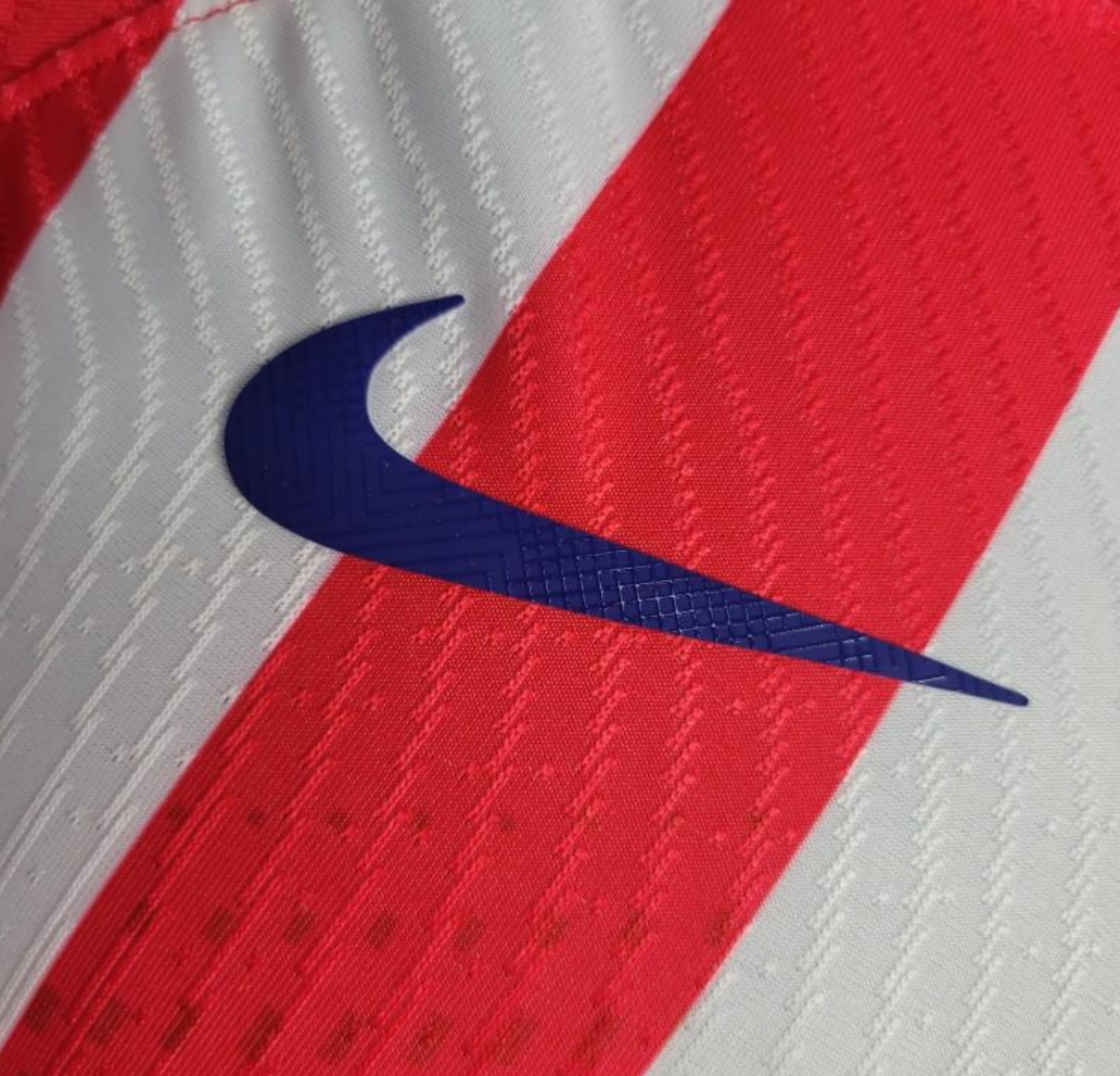 Atletico Madrid 23/24 home red/white shirt