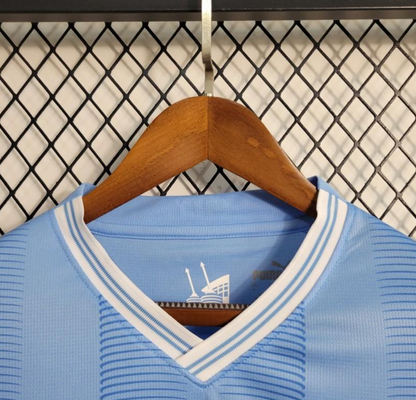 Manchester city 23/24 home blue shirt