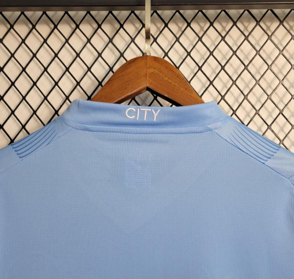 Manchester city 23/24 home blue shirt