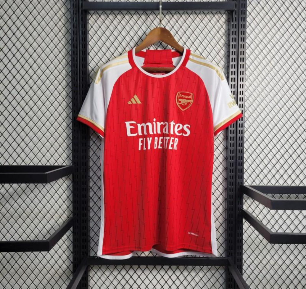 Arsenal 23/24 home red shirt