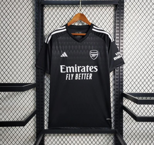 Arsenal 23/24 goalkeeper black shirt