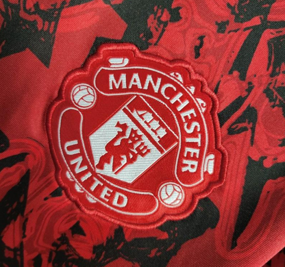 Manchester united 23/24 training red shirt