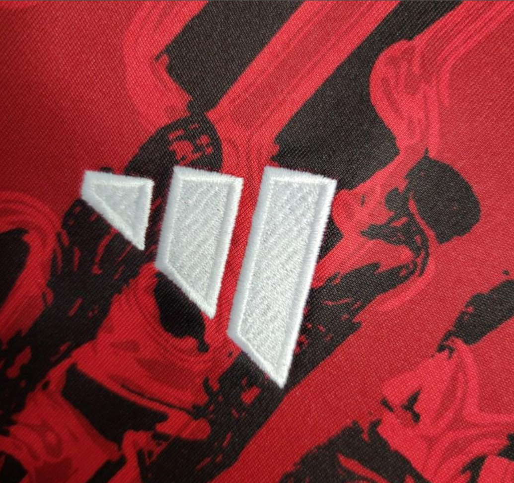 Manchester united 23/24 training red shirt