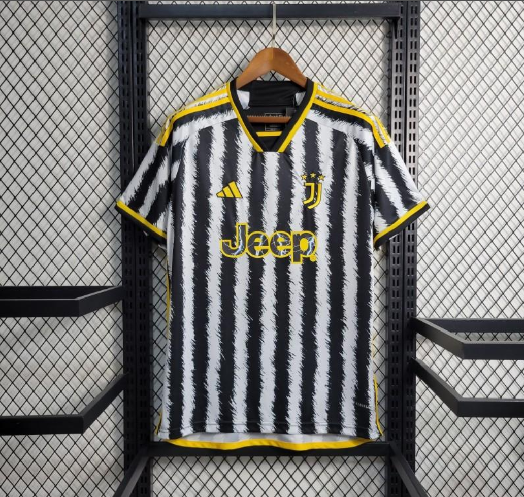 Juventus 23/24 home white/black shirt