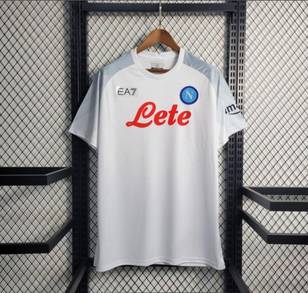 Napoli 23/24 away white shirt