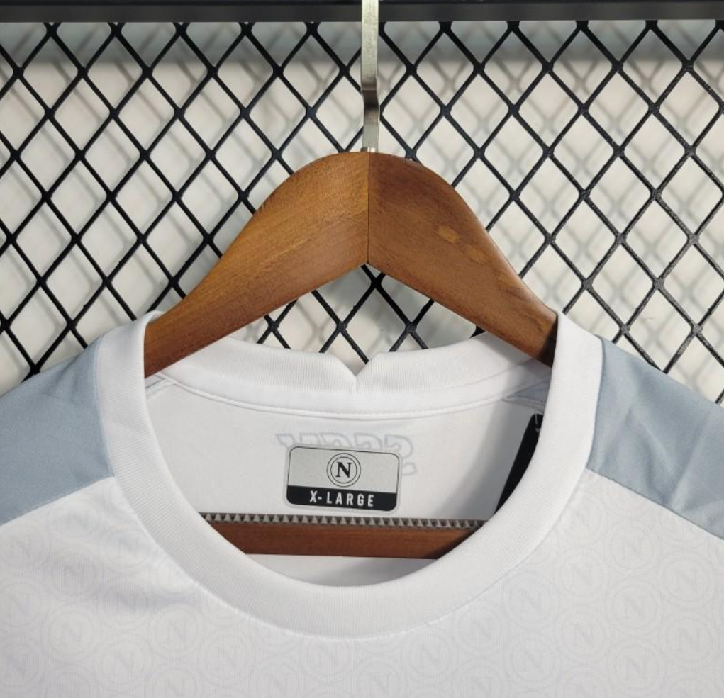 Napoli 23/24 away white shirt