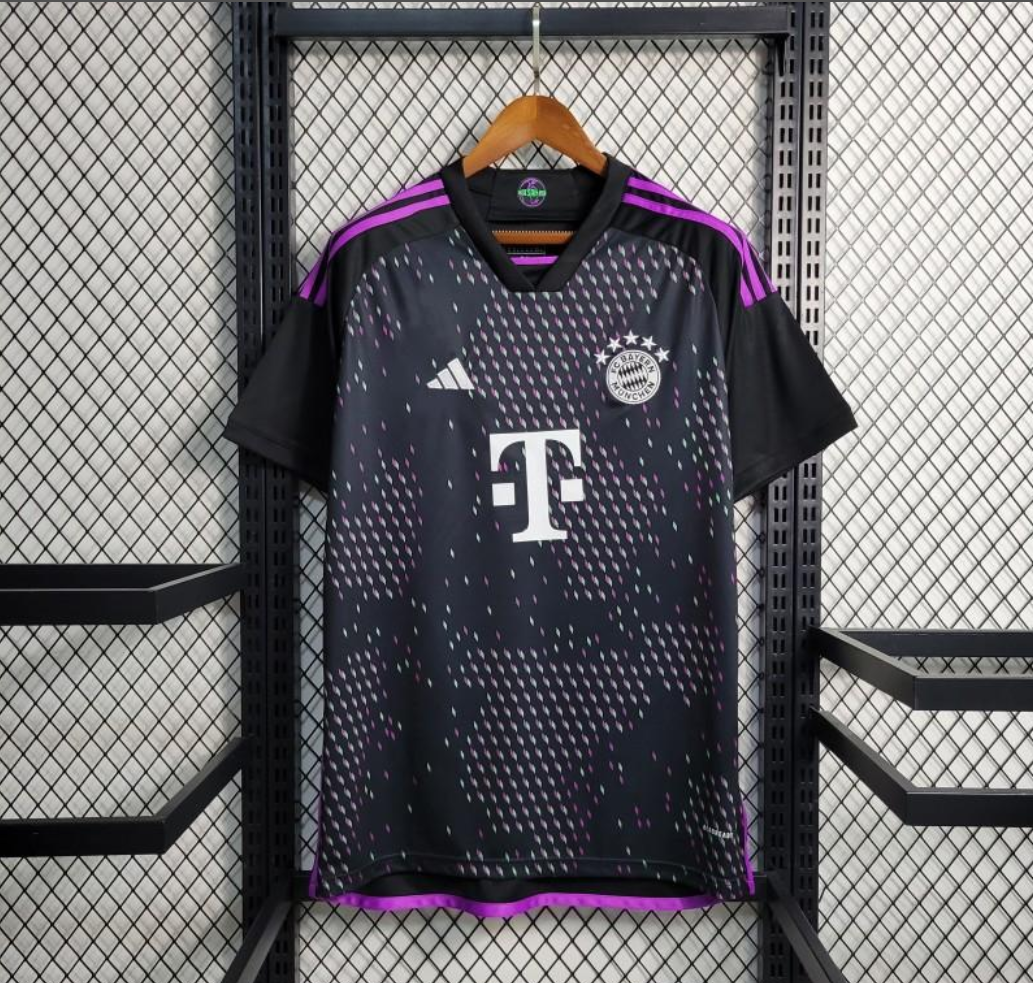 Bayern Munich 23/24 away black shirt