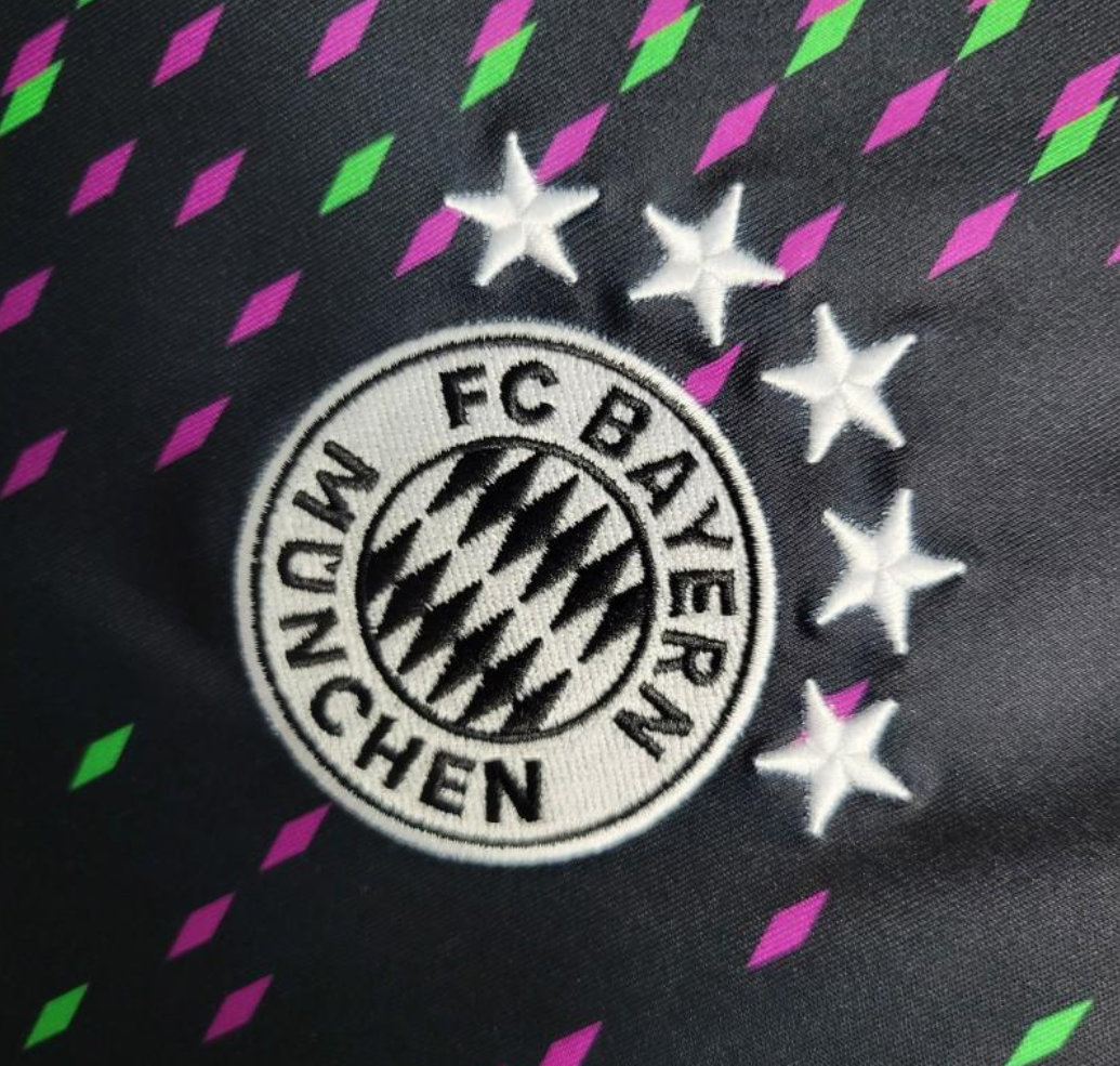 Bayern Munich 23/24 away black shirt