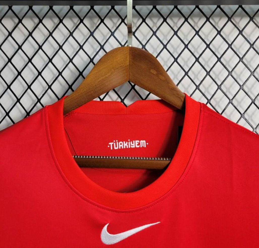 Turkey 2023 home red shirt