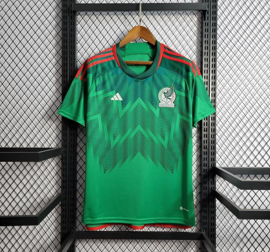 Mexico 2022 home green shirt