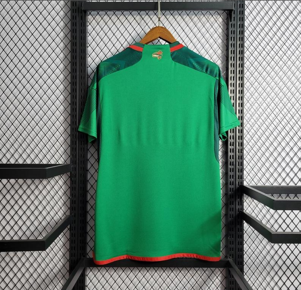 Mexico 2022 home green shirt