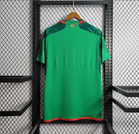 Mexico 2022 home green shirt