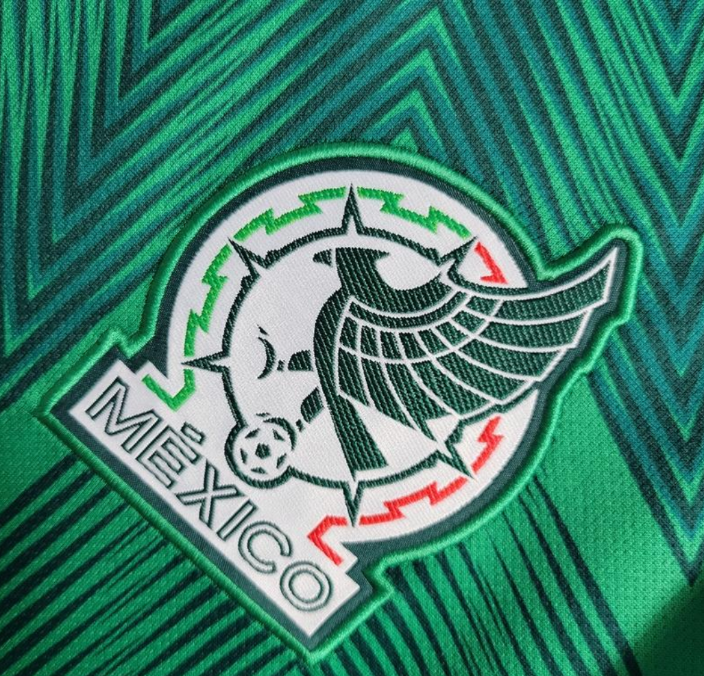 Mexico 2022 home green shirt